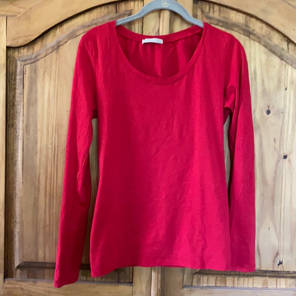 Active Basic long sleeve scoopneck